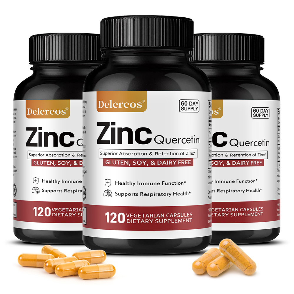 Wellness Quercetin - Quercetin Capsules with Zinc, Supports Immune