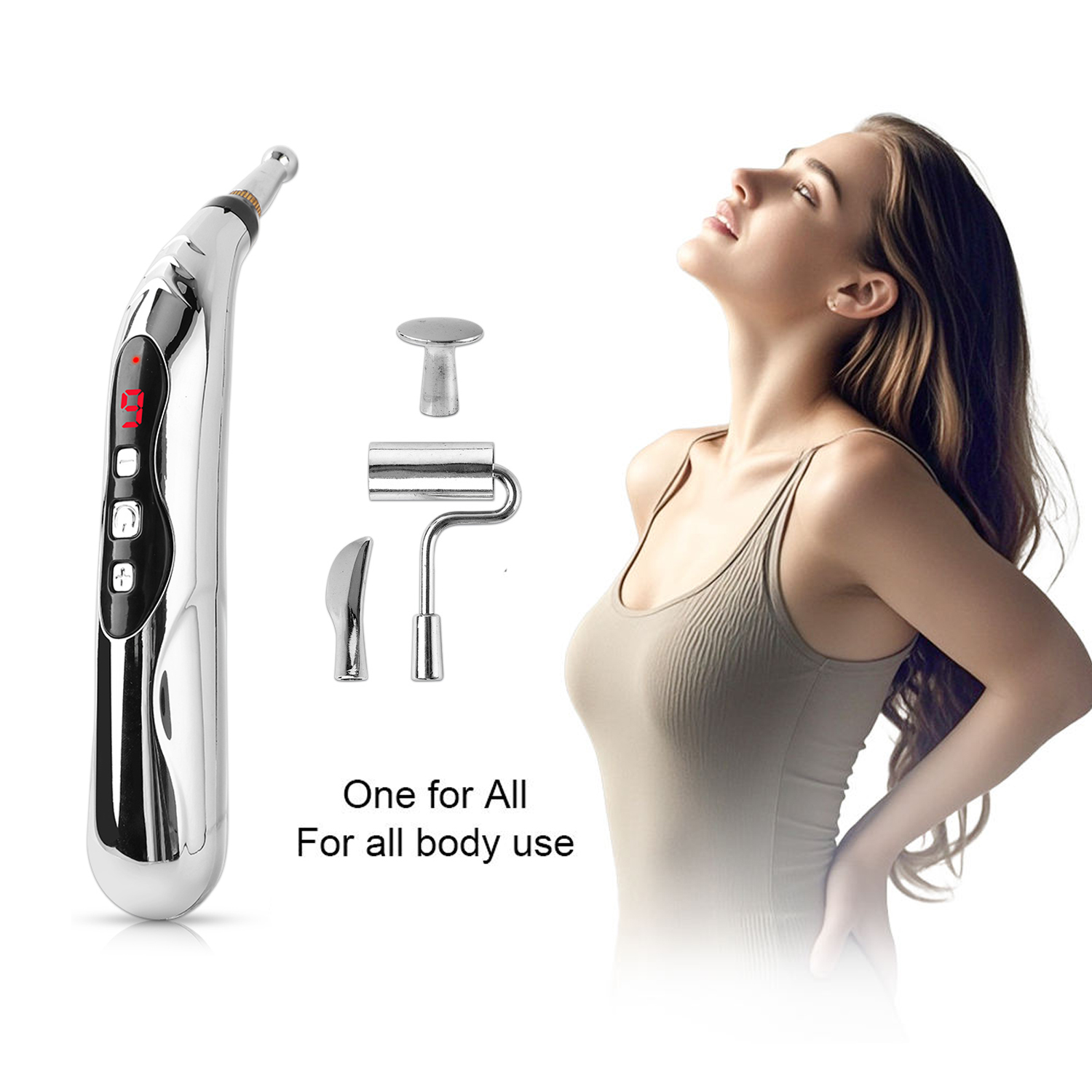 Healing Wellness - Electronic Acupuncture Pen Electric Meridians Laser