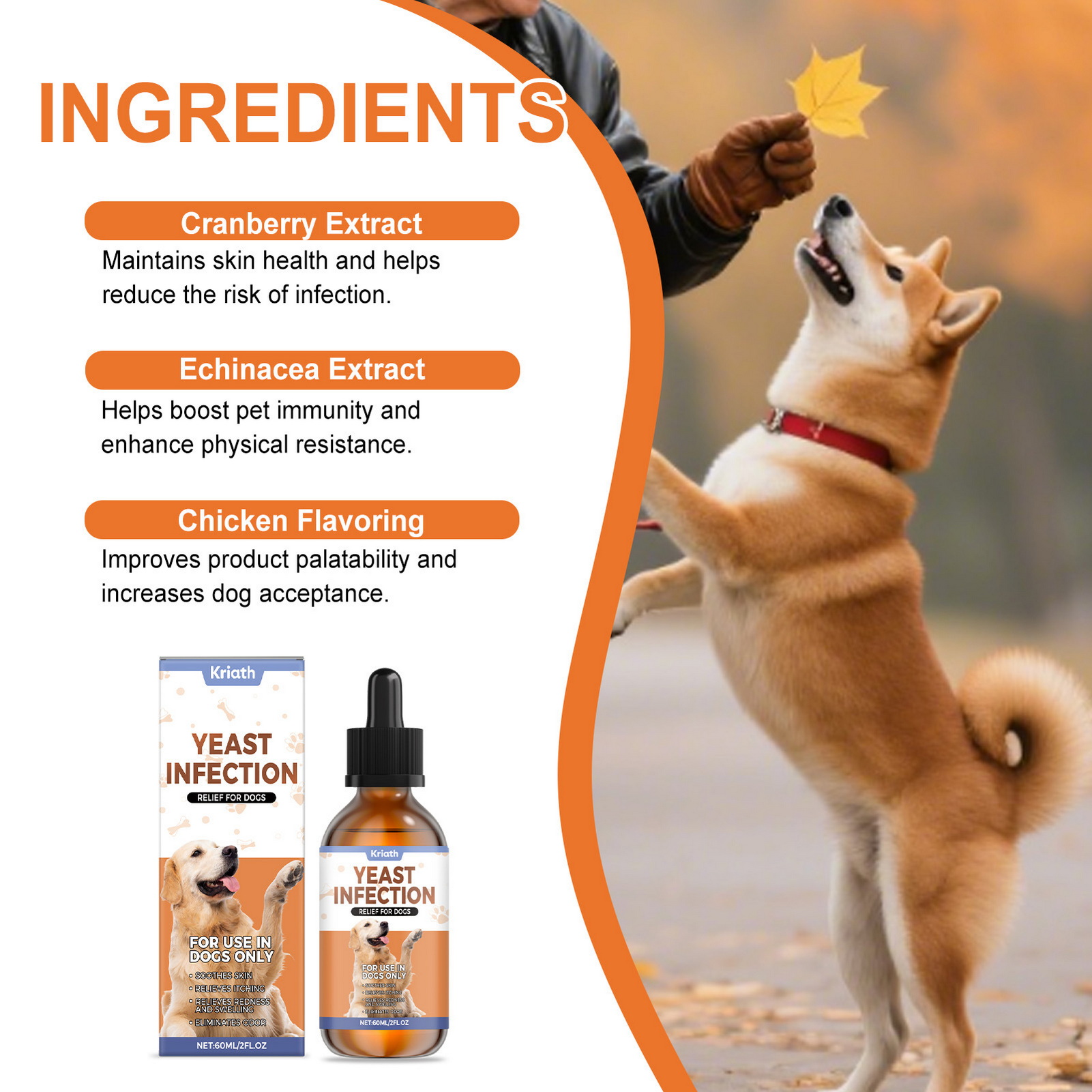 60ml Chicken Flavor Herbal-Dro - Herbal Wellness Healthcare reseña y precio