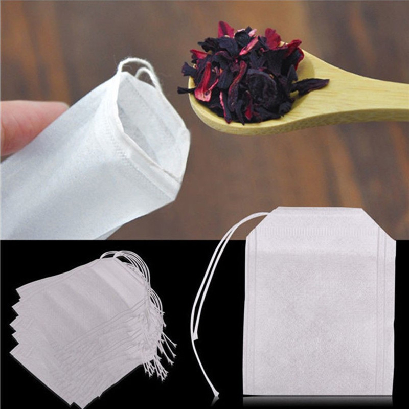 100Pcs Disposable Teabags Non- - Herbal Wellness Products reseña y precio