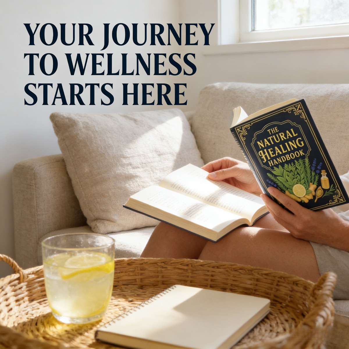 The Natural Healing Handbook E - Herbal Wellness Healthcare reseña y precio