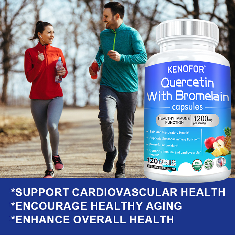 Quercetin Bromelain Capsules,  - Wellness Quercetin reseña y precio