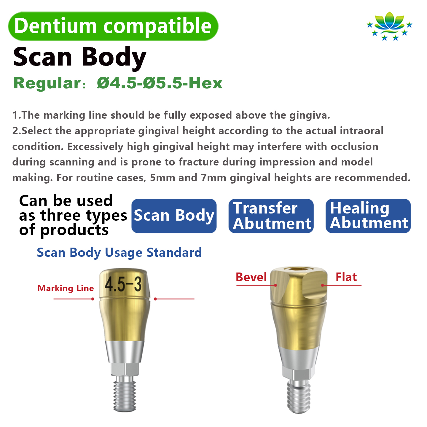 For Dentium Digital Scan Body  - Healing Wellness reseña y precio