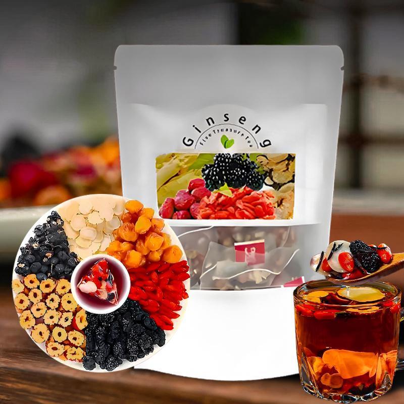 Ginseng Five Treasure Tea Natu - Herbal Wellness Products reseña y precio