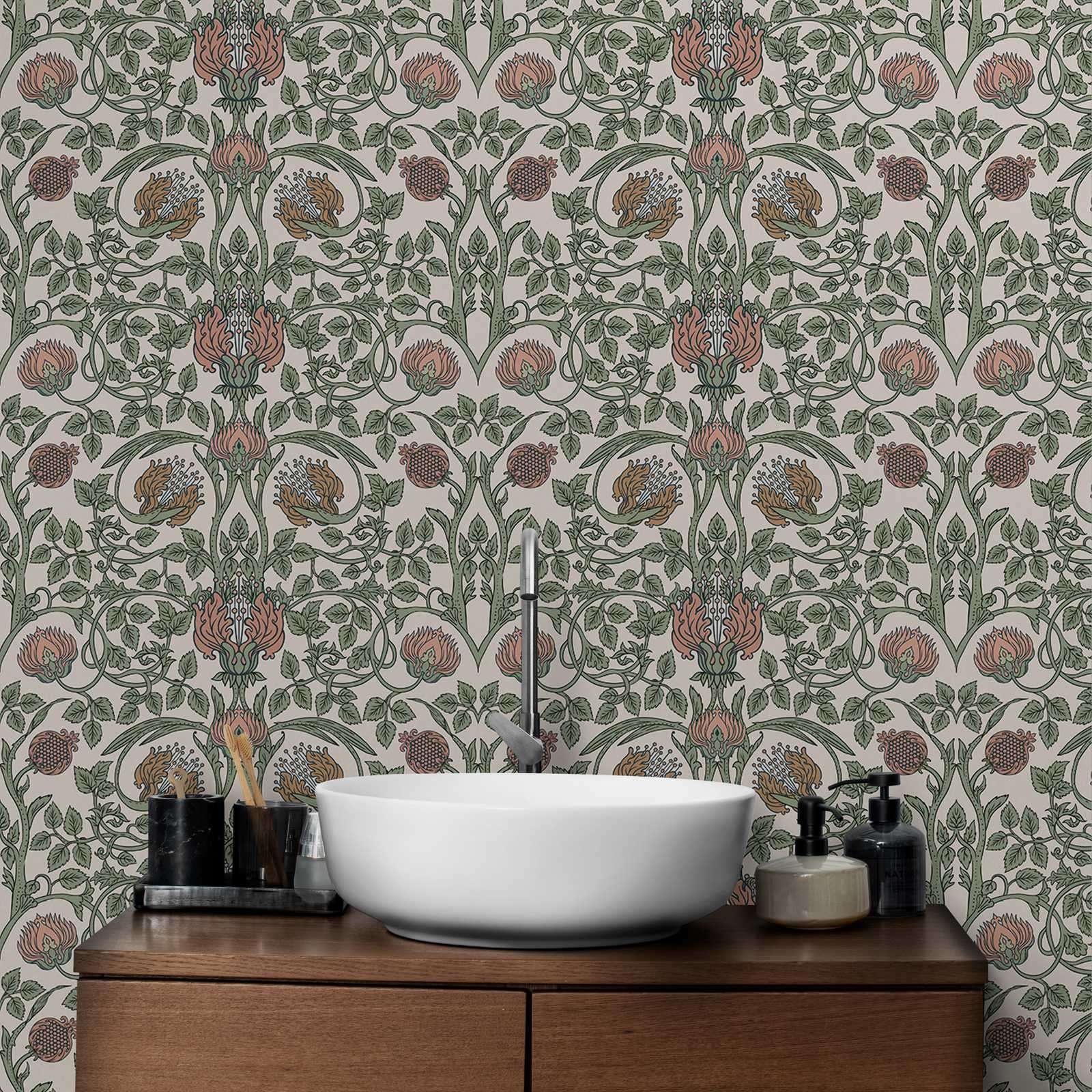 Green Medicine And Herbal Wall - Herbal Wallpaper reseña y precio