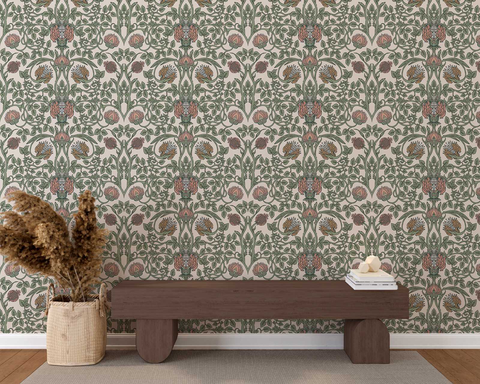 Green Medicine And Herbal Wall - Herbal Wallpaper reseña y precio