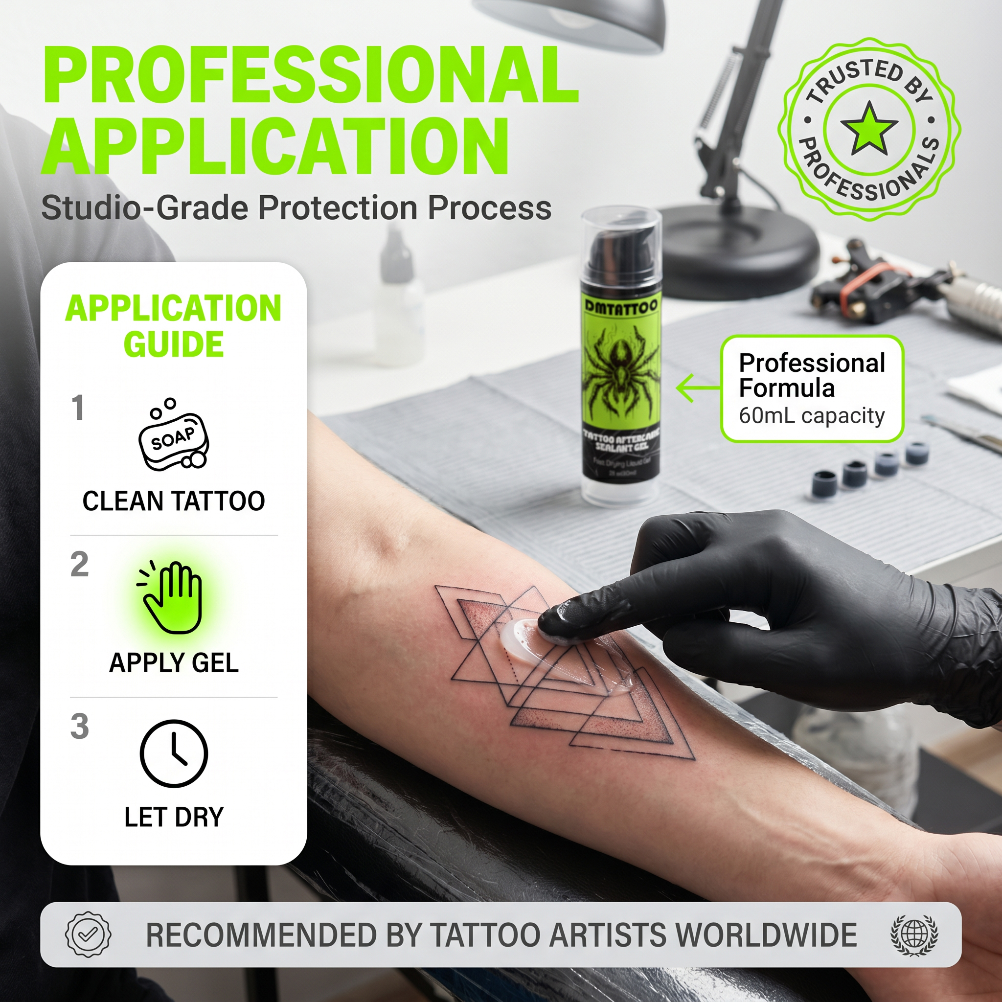 DM 30/60ml Tattoo Aftercare Se - Healing Wellness reseña y precio