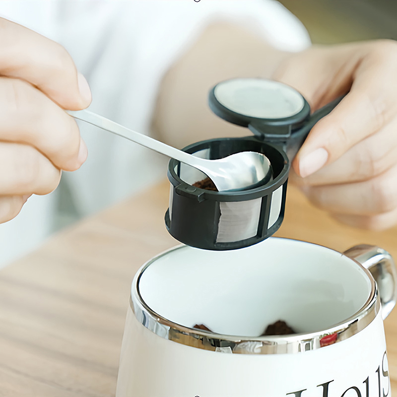 Reusable Coffee Capsule Filter - Nettle Leaf Tea reseña y precio