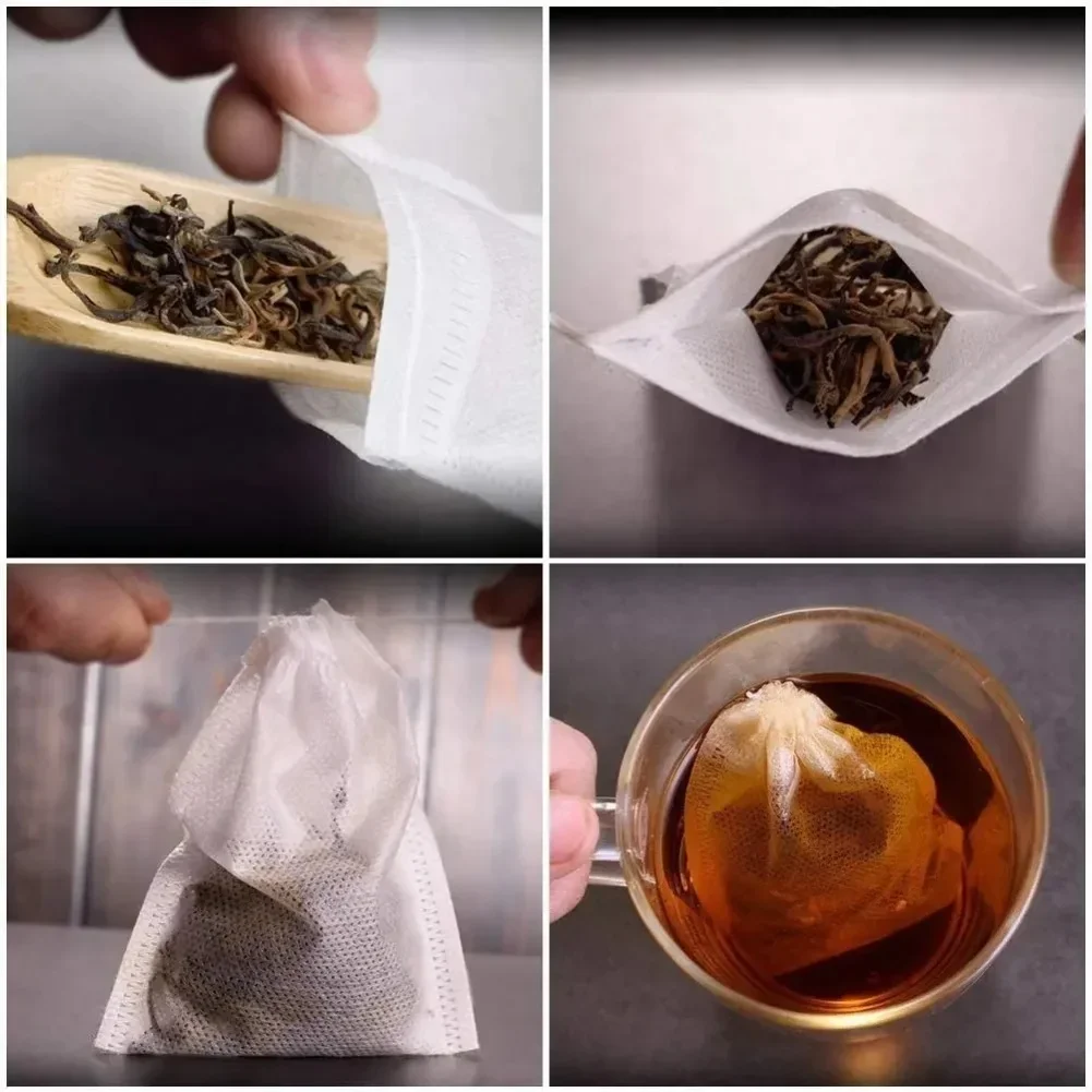 1000-100Pcs Disposable Teabags - Herbal Wellness Products reseña y precio