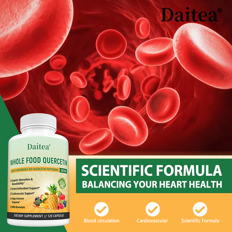 Quercetin Capsules Supplement  - Wellness Quercetin reseña y precio
