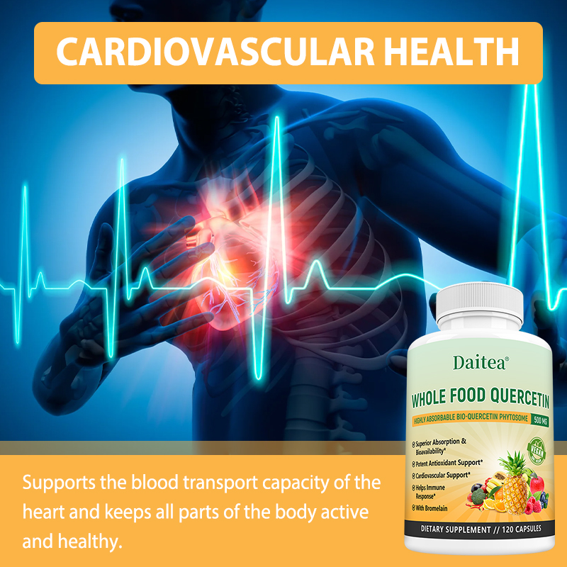 Quercetin Capsules Supplement  - Wellness Quercetin reseña y precio