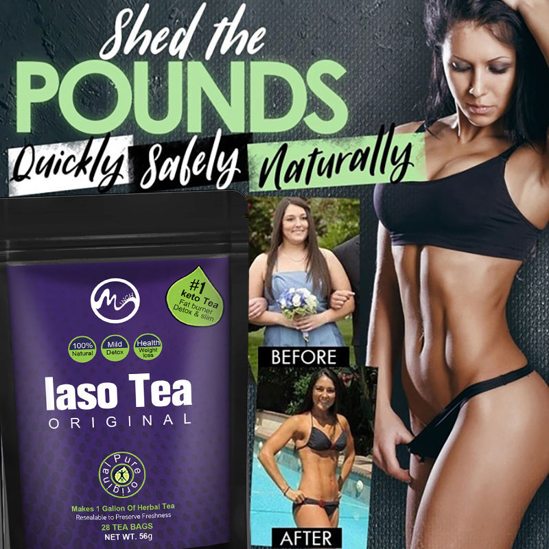 Laso Tea Detox IASO Cleanser S - Herbal Weight Gain reseña y precio