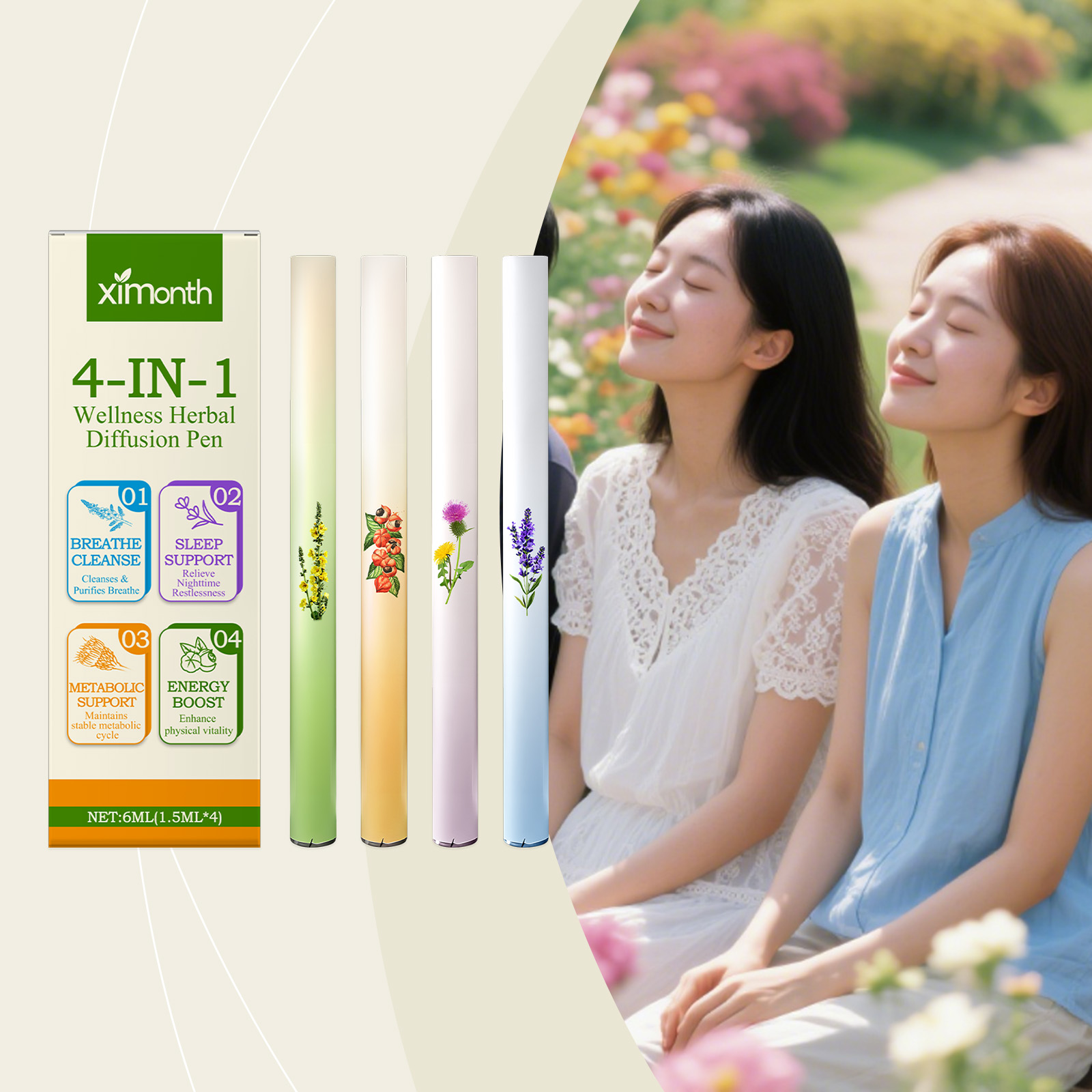 4 In 1 Wellness Herbal Diffusi - Herbal Wellness Healthcare reseña y precio