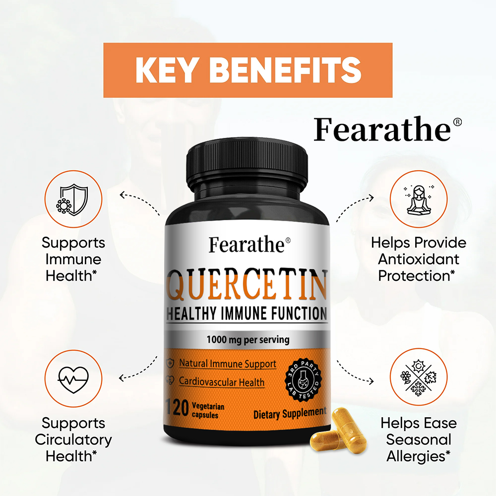 Quercetin Capsules 1000mg , Na - Wellness Quercetin reseña y precio