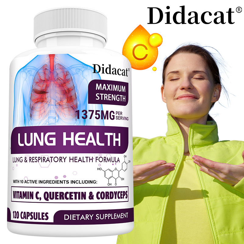 Lung Detox & Cleanse Capsules  - Wellness Quercetin reseña y precio