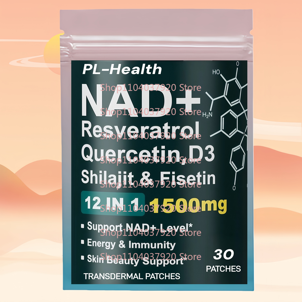 30 Patches NAD+ Transdermal Pa - Wellness Quercetin reseña y precio