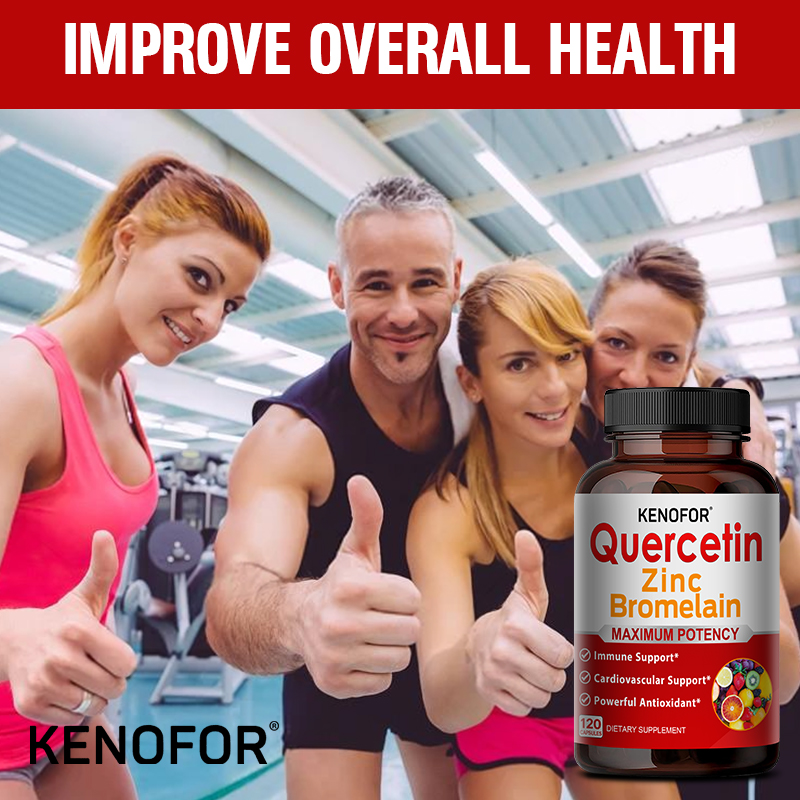 Zinc Quercetin Bromelain Capsu - Wellness Quercetin reseña y precio