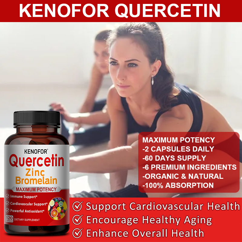Zinc Quercetin Bromelain Capsu - Wellness Quercetin reseña y precio