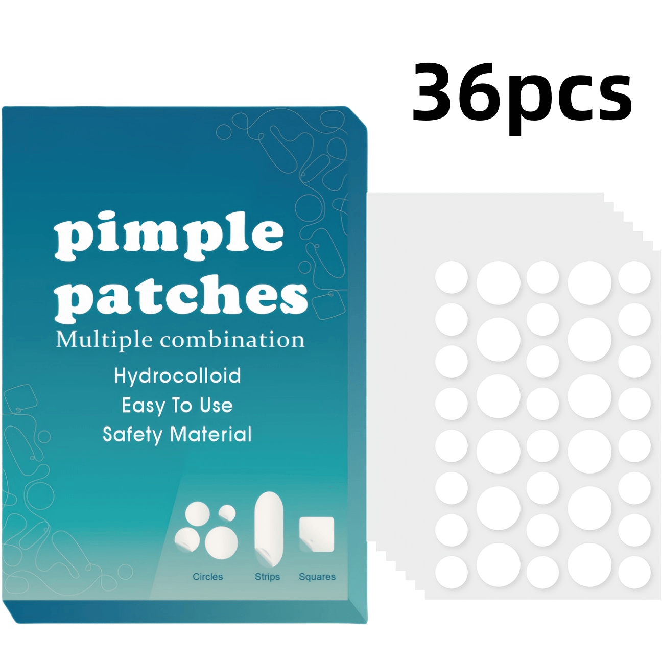 Skin-Calming Acne Patches - Hy - Healing Wellness reseña y precio