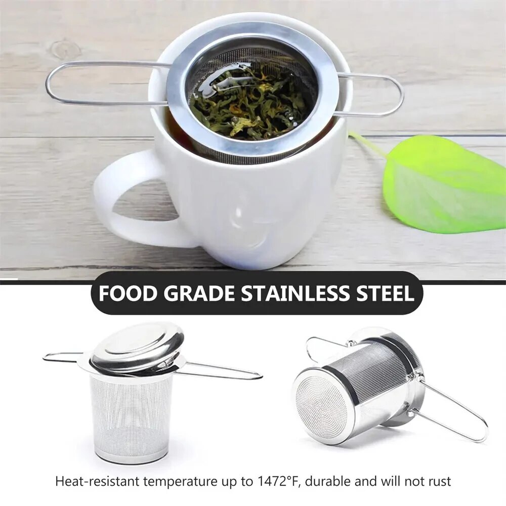 A Set Stainless Steel Mesh Tea - Nettle Leaf Tea reseña y precio
