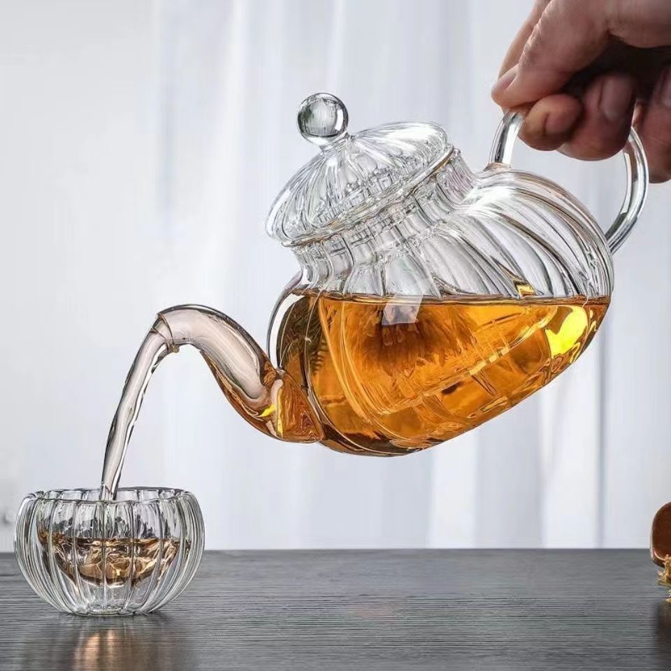 Striped pumpkin shape flower t - Herbal Wellness Products reseña y precio
