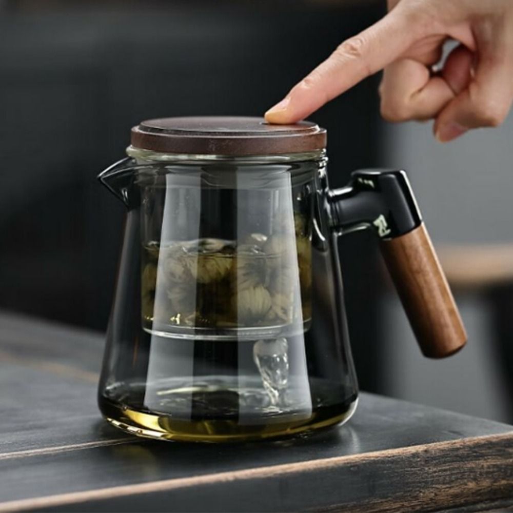 One-Touch Drip Glass Teapot 65 - Herbal Wellness Products reseña y precio