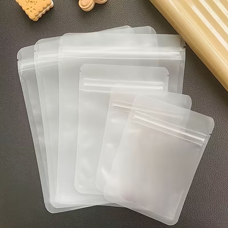 Frosted Clear Ziplock Bag Food - Herbal Wellness Products reseña y precio