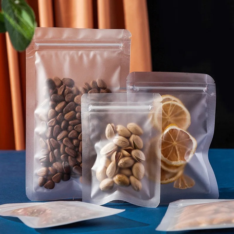 Frosted Clear Ziplock Bag Food - Herbal Wellness Products reseña y precio