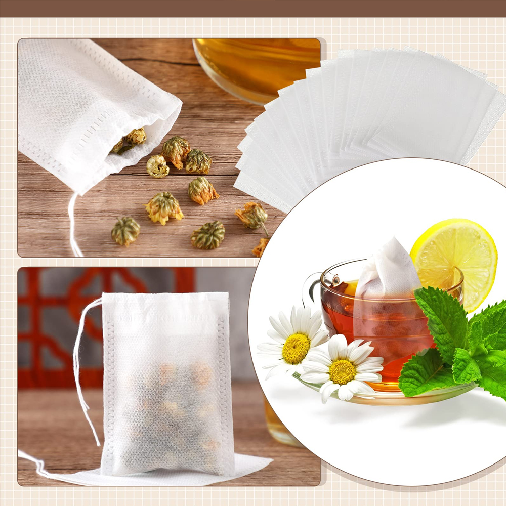 100-2000Pcs Disposable Tea Fil - Herbal Wellness Products reseña y precio