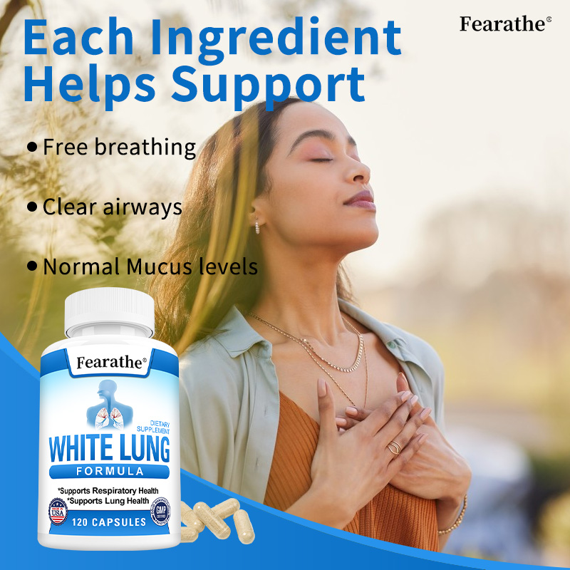 White Lung Support Capsules wi - Wellness Quercetin reseña y precio