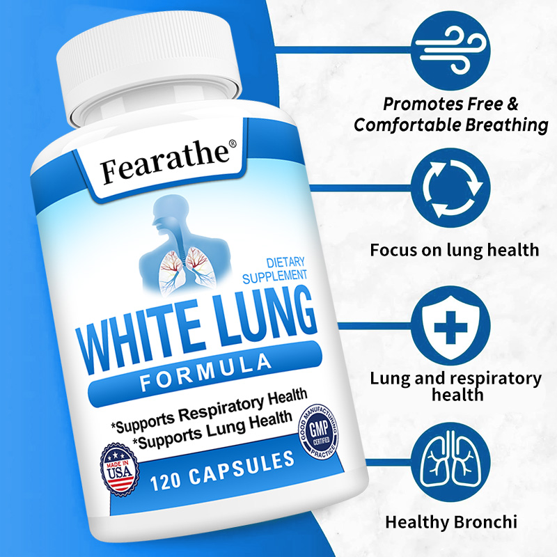 White Lung Support Capsules wi - Wellness Quercetin reseña y precio