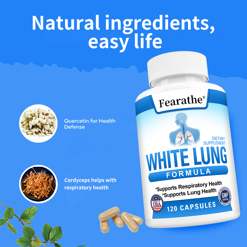 White Lung Support Capsules wi - Wellness Quercetin reseña y precio