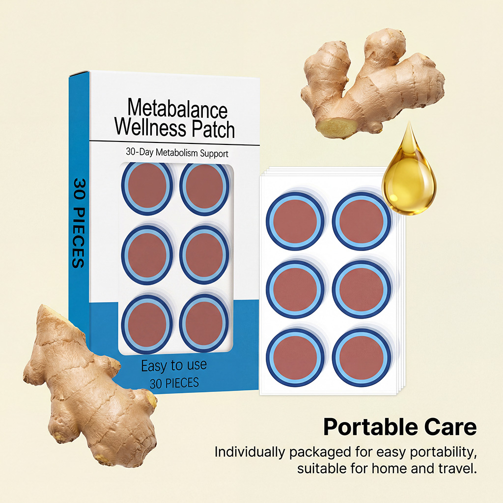 Ginger Body Care Patches Adjus - Herbal Wellness Healthcare reseña y precio