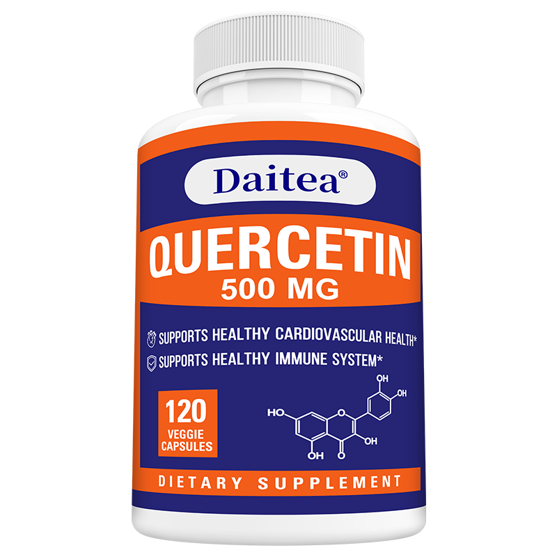 Daitea Quercetin 500mg 120 Veg - Wellness Quercetin reseña y precio