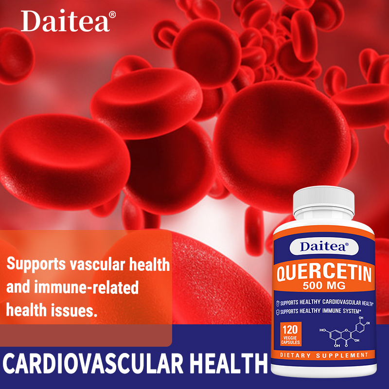 Daitea Quercetin 500mg 120 Veg - Wellness Quercetin reseña y precio