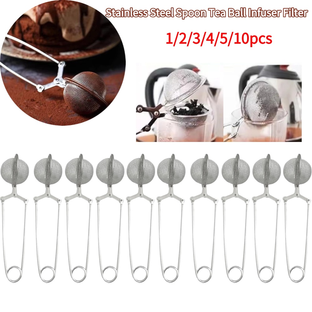 Stainless Steel Spoon Tea Ball - Herbal Wellness Products reseña y precio