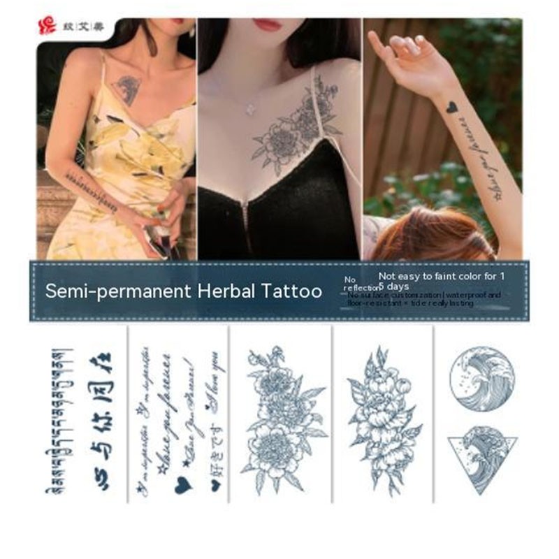 Herbal Tattoo Stickers  Creati - Herbal Wallpaper reseña y precio