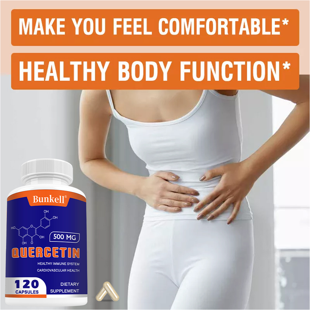 Quercetin 500mg Capsules, Natu - Wellness Quercetin reseña y precio
