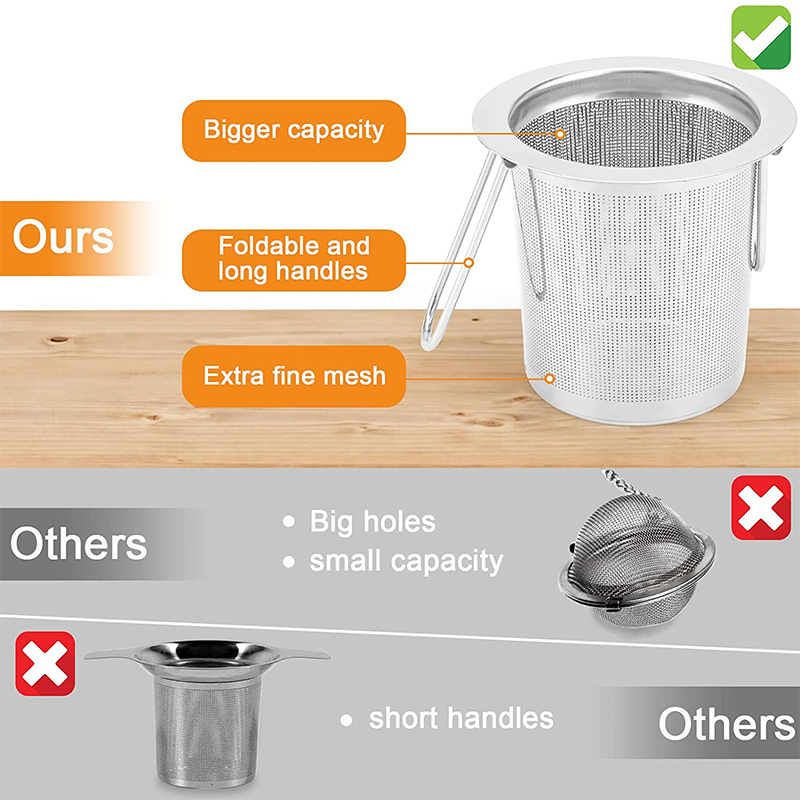 LMETJMA Tea Infuser Stainless  - Nettle Leaf Tea reseña y precio