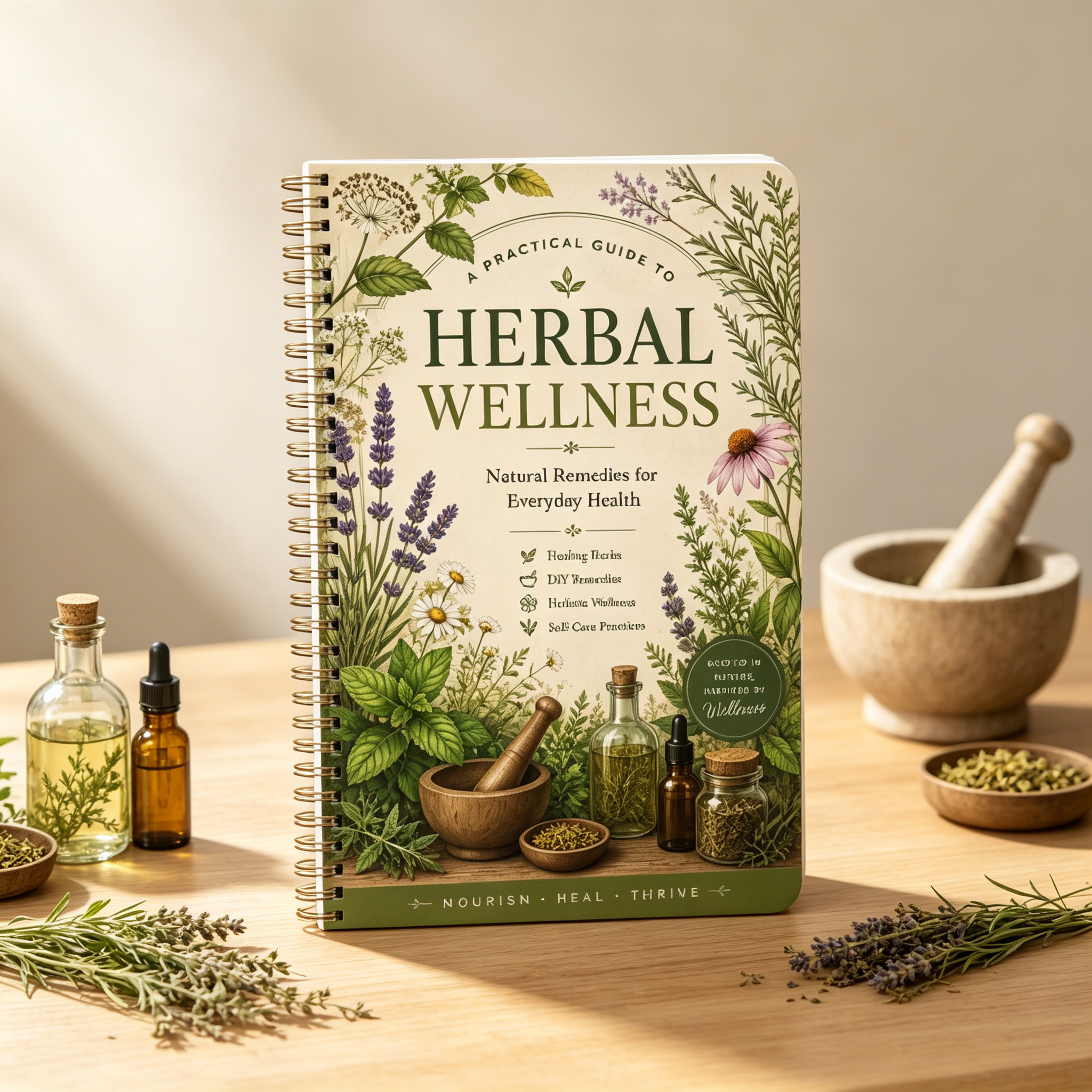 Herbal Remedies Journal A5 Spi - Herbal Wellness Healthcare reseña y precio