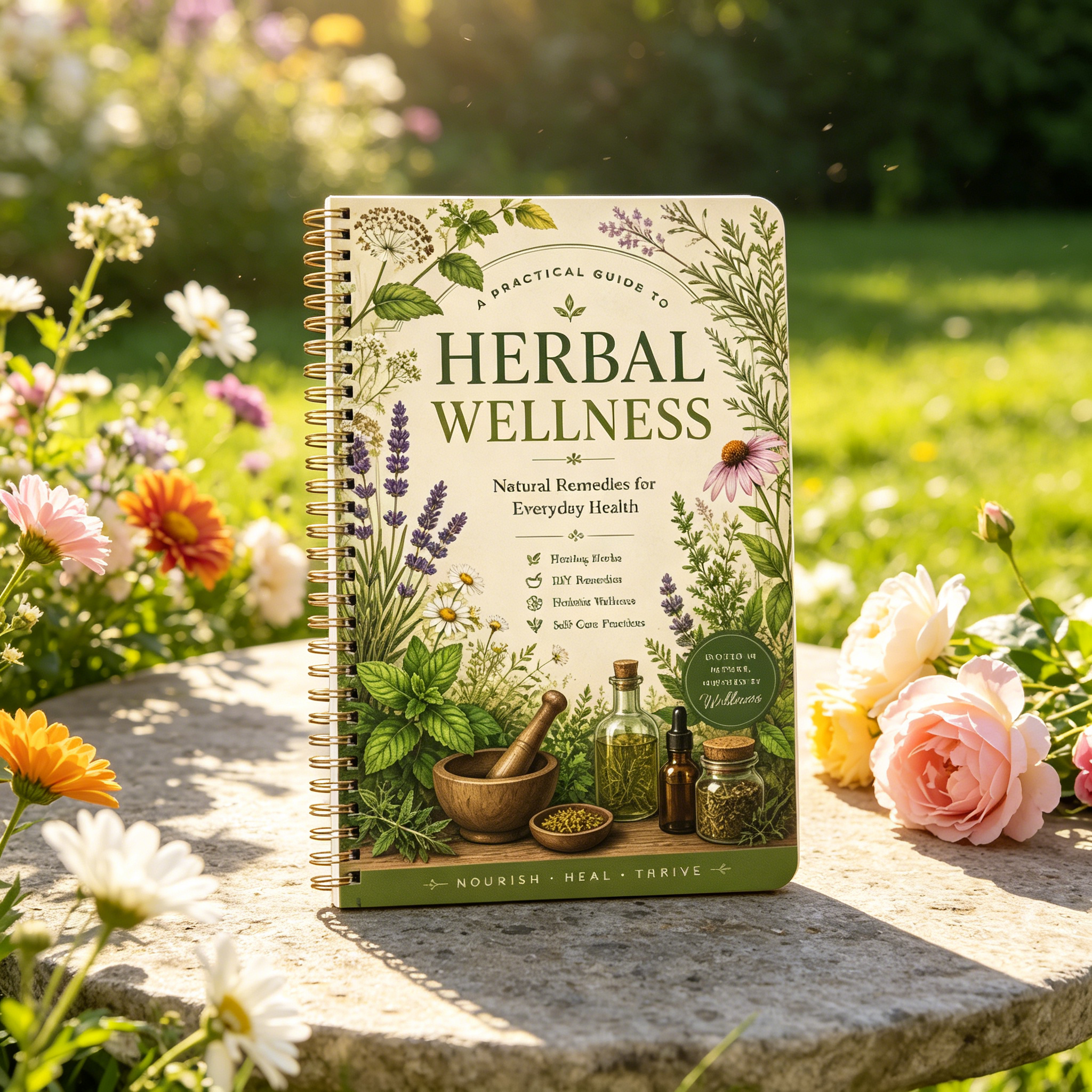 Herbal Remedies Journal A5 Spi - Herbal Wellness Healthcare reseña y precio