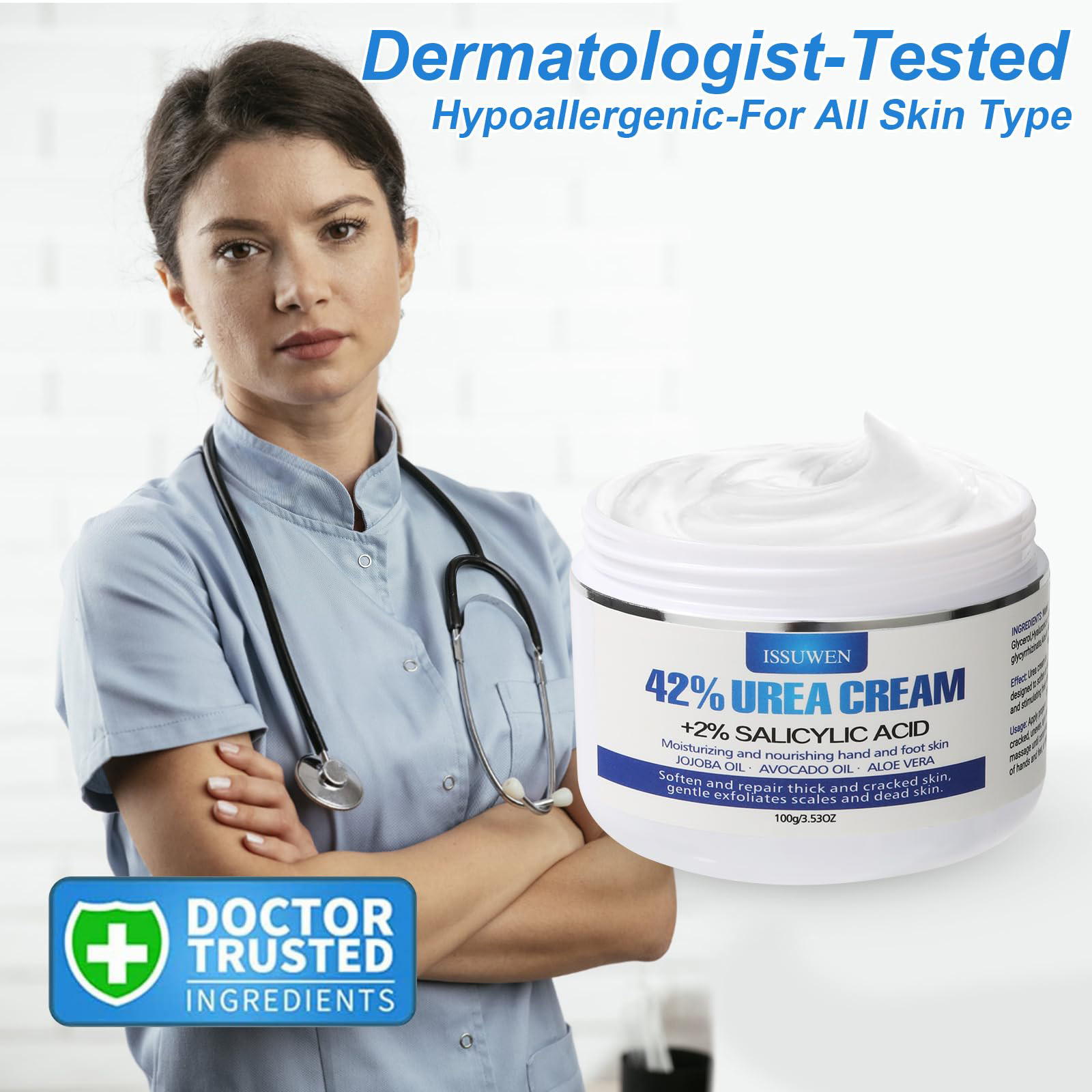 Urea Cream 42% Plus Salicylic  - Healing Wellness reseña y precio