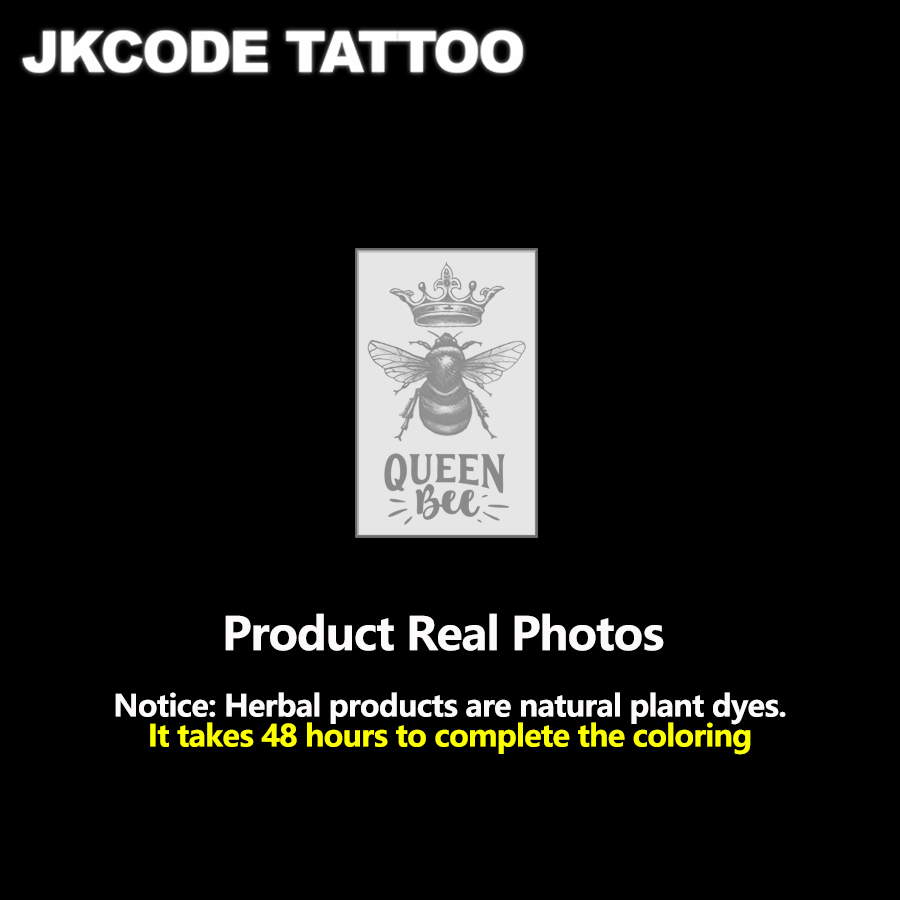 Herbal Tattoo Bee Queen Tempor - Herbal Queen reseña y precio